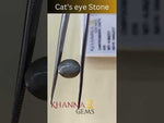 Load and play video in Gallery viewer, 4.80/CT Natural Chrysoberyl Cat's Eye with Govt. Lab Certificate-3441
