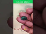 Load and play video in Gallery viewer, 5.83/CT Natural Panna Stone with Govt. Lab Certificate-8991