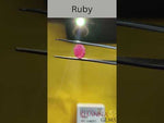 Load and play video in Gallery viewer, 3.06/CT Natural Mozambique Ruby with Govt. Lab Certificate-34410