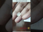 Load and play video in Gallery viewer, 4.00/CT Natural Ceylonese Pukhraj with Govt Lab Certificate-6771