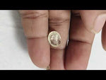 Load and play video in Gallery viewer, 4.94/CT Natural Yellow Sapphire With Govt Lab Certificate (12210)