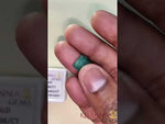 Load and play video in Gallery viewer, 8.38/CT Natural Panna Stone with Govt. Lab Certificate-1665