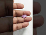 Load and play video in Gallery viewer, 7.29/CT Natural Pink Sapphire with Govt Lab Certificate-(12210)