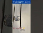 Load and play video in Gallery viewer, 4.53/CT Natural Blue Sapphire with Govt Lab Certificate-4551