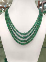 Load image into Gallery viewer, Natural Emerald Beads-350