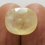 Load image into Gallery viewer, 14.07 Ratti Natural Yellow Sapphire With Govt Lab Certificate-(6771)