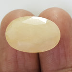 Load image into Gallery viewer, 16.19 Ratti Natural Yellow Sapphire With Govt Lab Certificate-(1221)