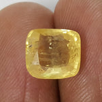 Load image into Gallery viewer, 4.03/CT Natural Yellow Sapphire with Govt Lab Certificate-YELSA9U