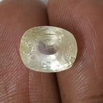Load image into Gallery viewer, 6.75/CT Natural Yellow Sapphire with Govt Lab Certificate-YELSA9U