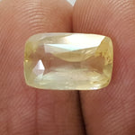 Load image into Gallery viewer, 5.23/CT Natural Yellow Sapphire with Govt Lab Certificate-56610
