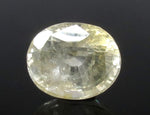 Load image into Gallery viewer, 6.61/CT Natural yellow sapphire with Govt Lab Certificate-YELSA9V