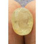 Load image into Gallery viewer, 6.73 Ratti yellow sapphire with Govt Lab Certificate-(2100)