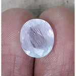 Load image into Gallery viewer, 5.07 Ratti Natural white sapphire with Govt Lab Certificate-(6771)