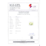 Load image into Gallery viewer, 3.60/CT Natural yellow sapphire with Govt Lab Certificate-YELSA9V