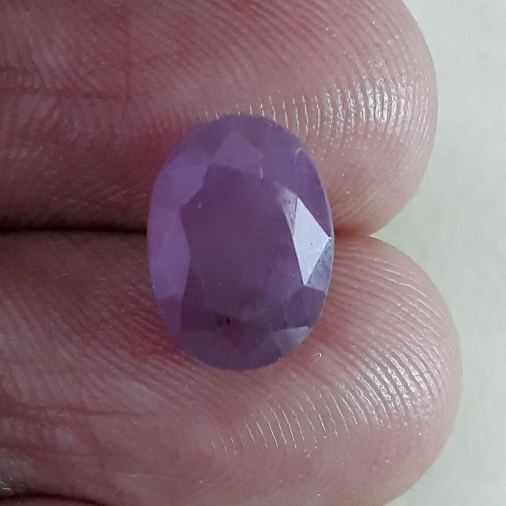 4.74 Ratti Natural New Burma Ruby with Govt. Lab Certificate-(3441)