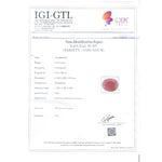 Load image into Gallery viewer, 6.93 Ratti Natural New Burma Ruby with Govt. Lab Certificate-3100