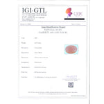 Load image into Gallery viewer, 3.87/CT Natural Mozambique Ruby with Govt. Lab Certificate-23310