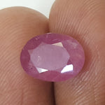 Load image into Gallery viewer, 4.20/CT Natural Mozambique Ruby with Govt. Lab Certificate-RUBY9V