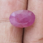 Load image into Gallery viewer, 7.73 Ratti Natural Mozambique Ruby with Govt Lab Certificate-(16650)