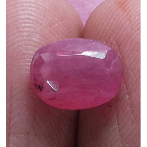 3.26 Ratti Natural Mozambique Ruby with Govt. Lab Certificate-(12210)