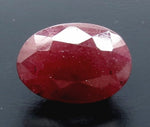 Load image into Gallery viewer, 6.52/CT Natural Indian Ruby with Govt. Lab Certificate (1221)