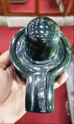 Load image into Gallery viewer, NATURAL JADE SHIVLING (25)