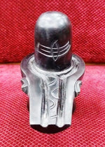 Load image into Gallery viewer, NATURAL SOAP STONE SHIVLINGA (2200)