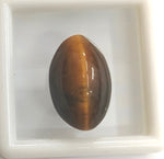 Load image into Gallery viewer, 10.75/CT NATURAL TIGER CAT'S EYE-(450)