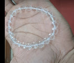 Load image into Gallery viewer, WHITE QUARTZ BRACELET (SMALL BEADS)-900