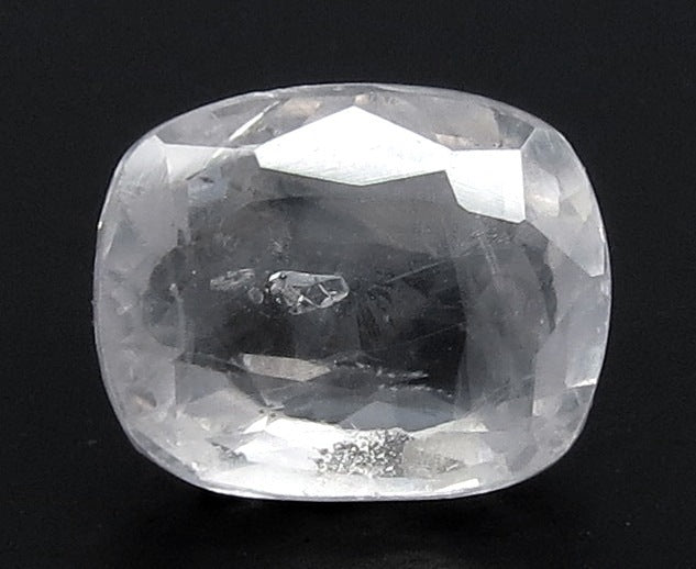 3.71 Carat Natural White Sapphire with Govt Lab Certificate (16650)