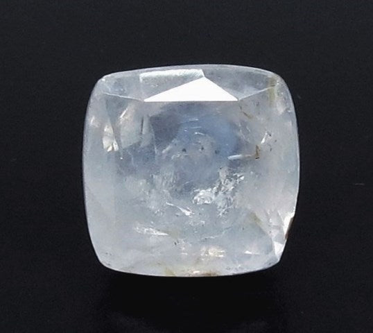 8.45/CT Natural White Sapphire with Govt Lab Certificate (6771)