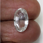 Load image into Gallery viewer, 4.90 Ratti Natural White topaz with Govt. Lab Certificate-(1665)