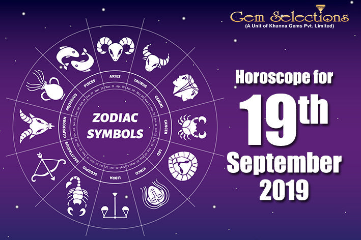 Predictions for 19th September 2019