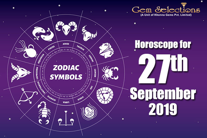 PREDICTIONS FOR 27th SEPTEMBER 2019