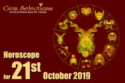 PREDICTIONS FOR 21st OCTOBER 2019