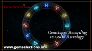 Gemstones according to vedic astrology - rashi ratana