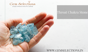 Throat chakra stone