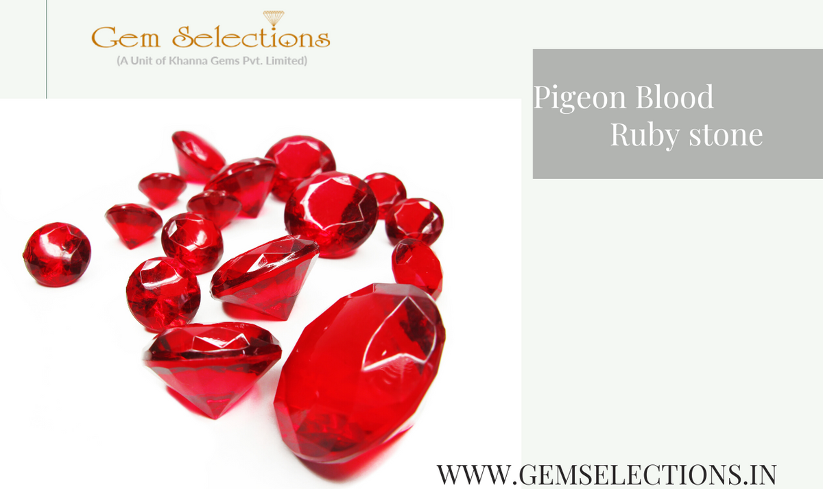 Pigeon Ruby Pigeon blood Ruby stone | Gem Selections