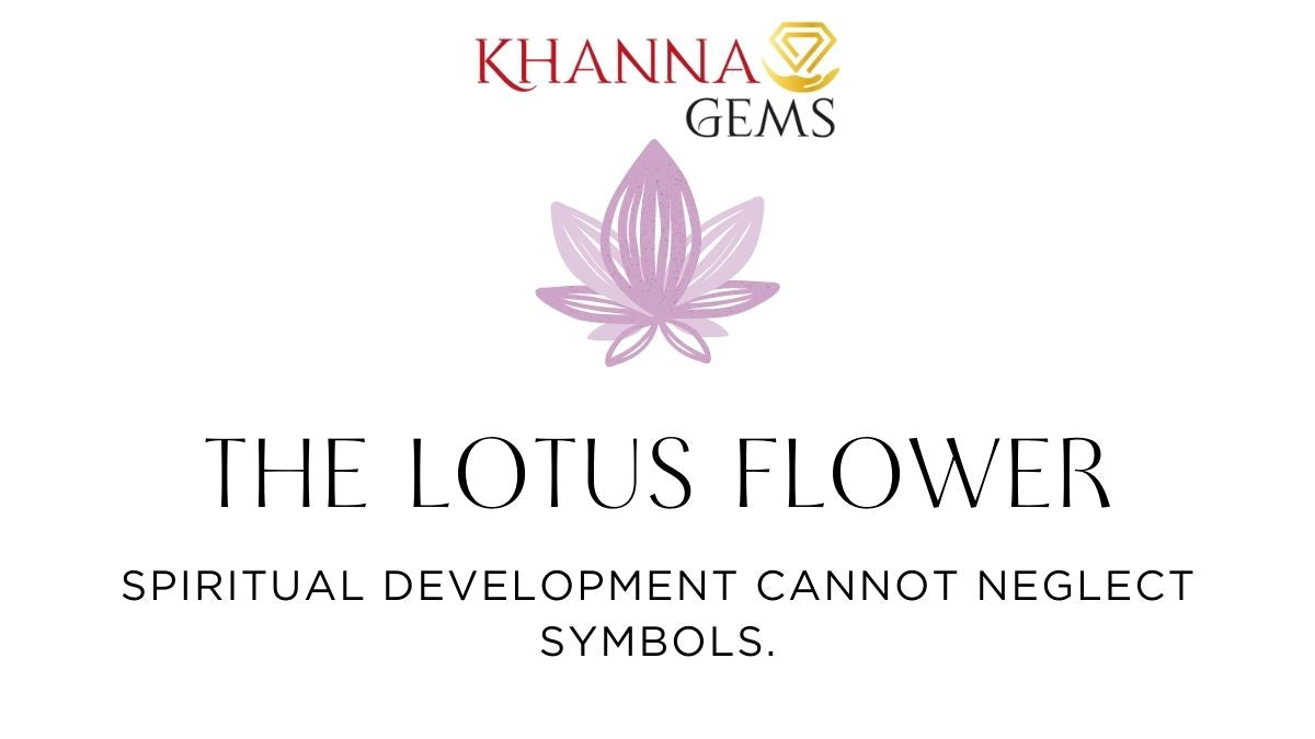 The Lotus Flower: Spiritual development cannot neglect symbols