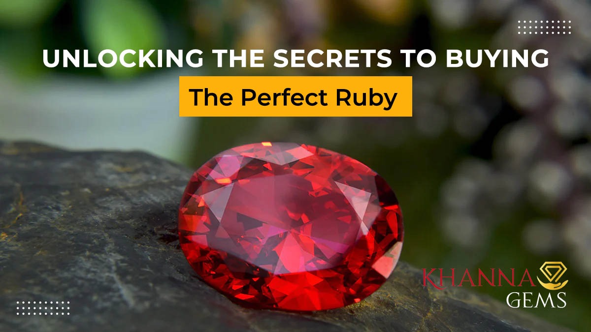 Ruby Gemstone - Unlocking the Secrets to Buying the Perfect Ruby | Gem ...