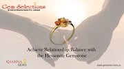 Achieve Relationship Balance with the Hessonite Gemstone
