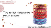 Tips to wear traditional Indian bangles