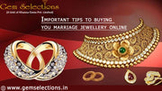Important tips to buying your marriage jewelry online