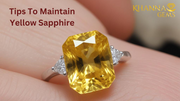 Tips To Maintain Yellow Sapphire