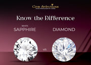 Diamond V/S White Sapphires: Know the Difference