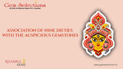 Associations of Nine Dieties With The Auspicious Gemstones