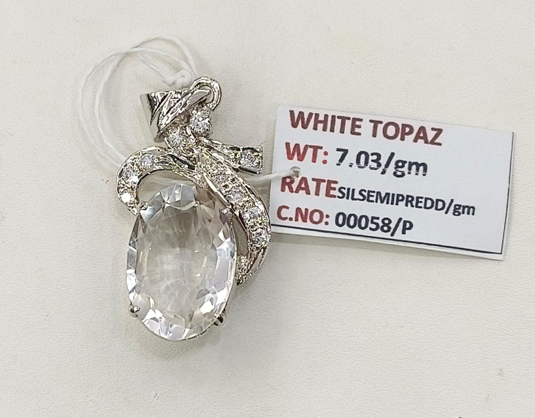 7.03/GM WHITE TOPAZ (1650)