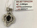 Load image into Gallery viewer, 2.99/GM SMOKY TOPAZ /ZIRCON  (1650)
