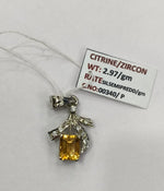 Load image into Gallery viewer, 2.97/GM CITRINE / ZIRCON  (1650)