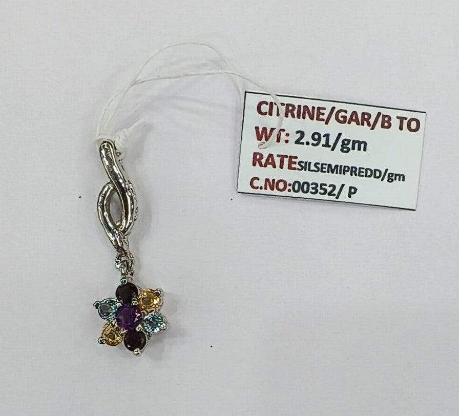 2.91/GM CITRINE/BLUE TO/GAR/AME (1650)